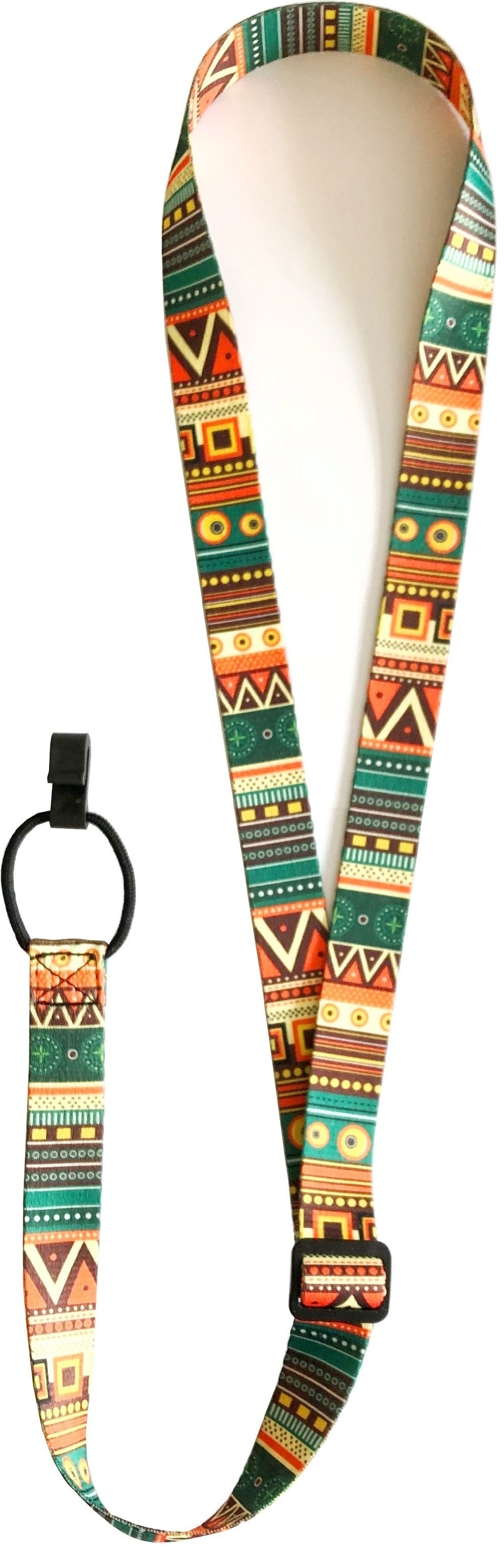 Courroie de rosace Fire & Stone pour ukulélé, « Hawaii », 25 mm