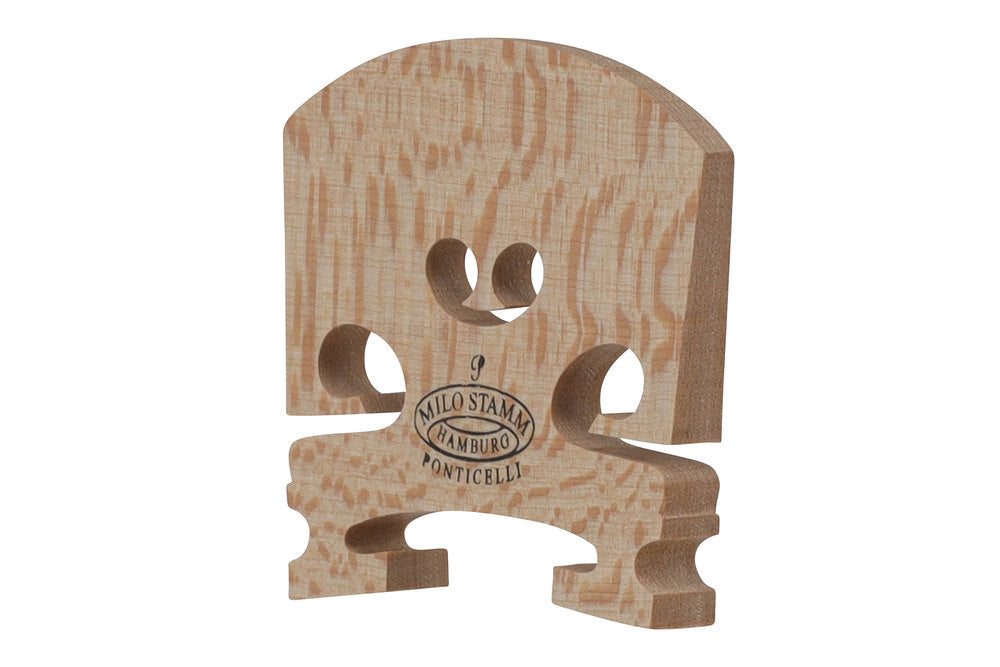 Milo Stamm Premium chevalet de violon modèle B, 4/4, cœur bas, 41,5 mm