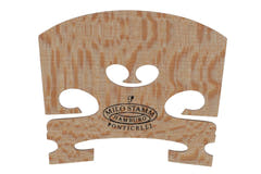 Milo Stamm Premium chevalet de violon modèle B, 4/4, cœur bas, 41,5 mm