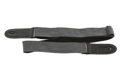 GEWA New Colours sangle de guitare, steel grey, textile, 60 mm