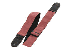 GEWA Sangles de Guitares nouvelles couleurs - rouge baie (60 mm)