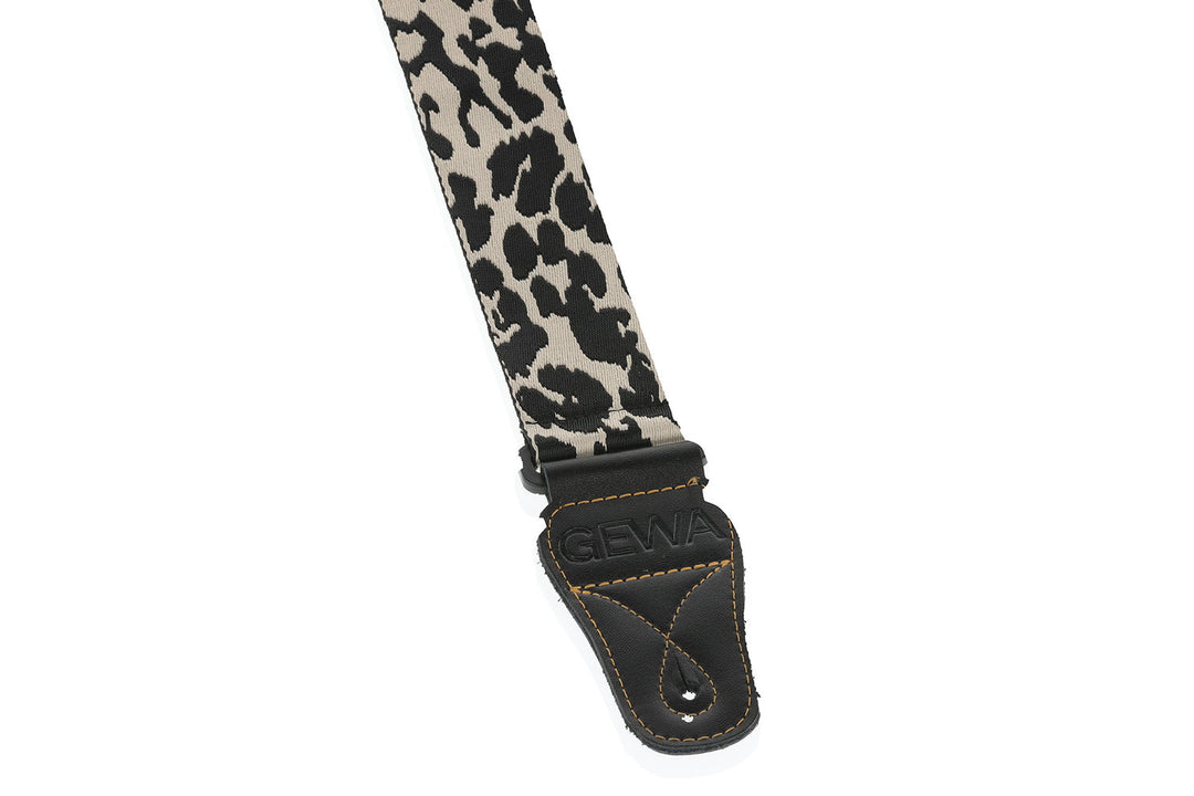 Sangles de Guitares GEWA GEWA Animal Edition - Panthère (50 mm)