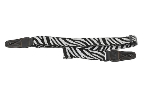 Courroie de guitare GEWA Animal Edition, zèbre, nylon, 50 mm