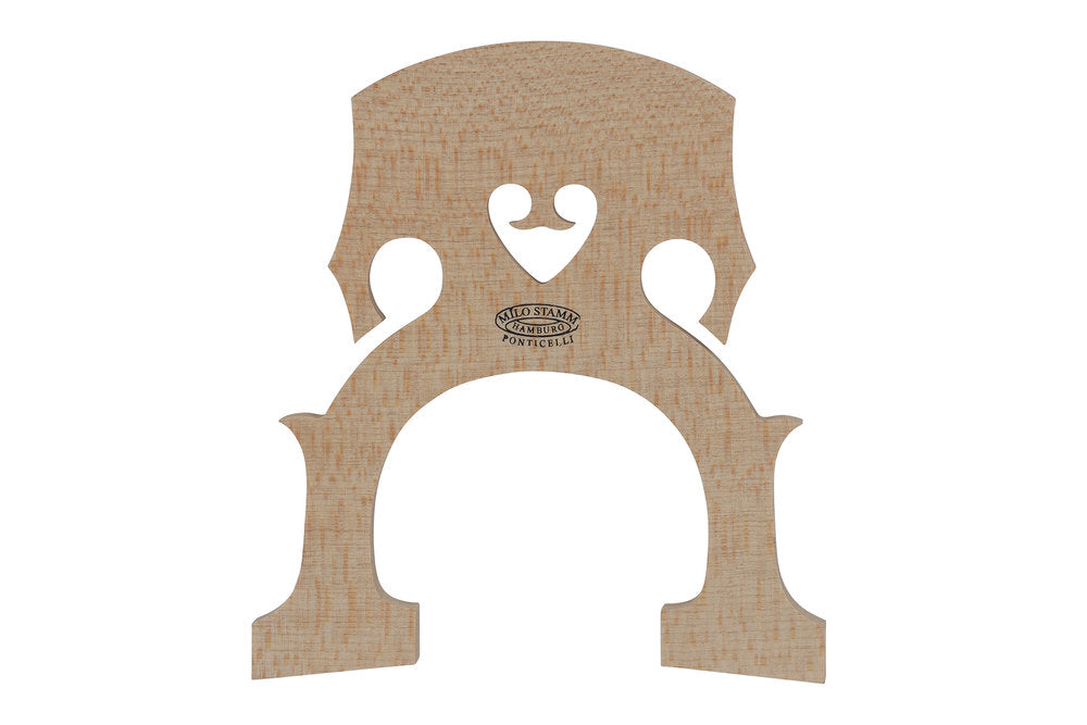 Milo Stamm Standard mentonnière de violoncelle modèle F, 4/4, 90 mm