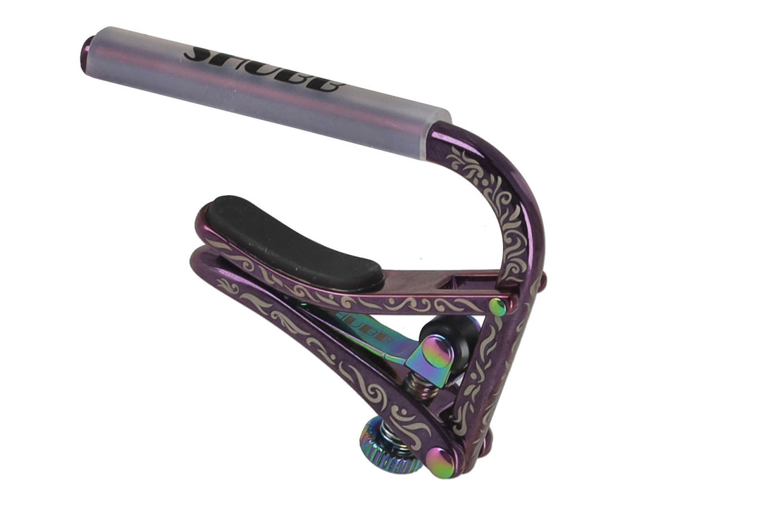 Shubb Shubb 50th Anniversary Capo Violet Sky C2vs - guitare classique (C2vs)