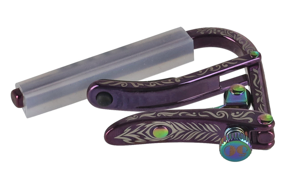 Shubb Shubb 50th Anniversary Capo Violet Sky C2vs - guitare classique (C2vs)