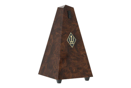 Wittner métronome pyramidal Designer series 845001, Burl wood