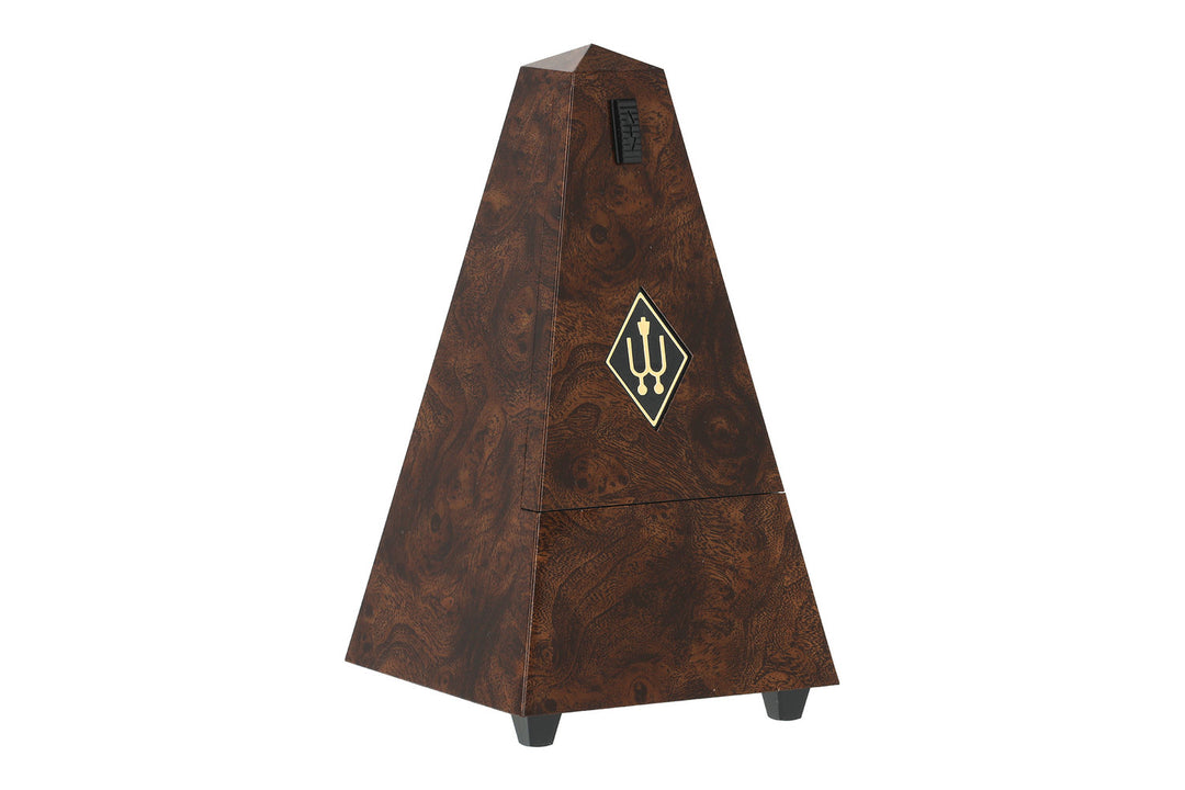 Wittner métronome forme pyramidale - bois de racine 855001