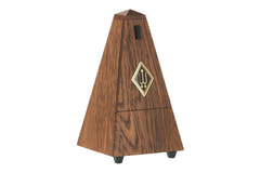 Wittner Metronome en forme de pyramide - Oak brown matt 808
