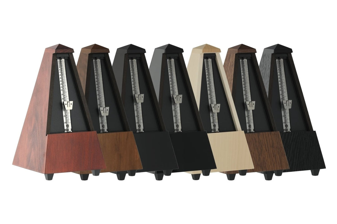 Wittner Métronome forme pyramide - Nutbrown. Highgloss 813