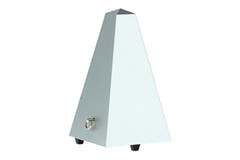 Wittner métronome forme pyramide - Siver mat brillant 845202