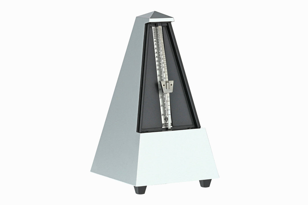 Wittner métronome forme pyramide - Siver mat brillant 845202