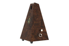 Wittner métronome forme pyramidale - bois de racine 855001