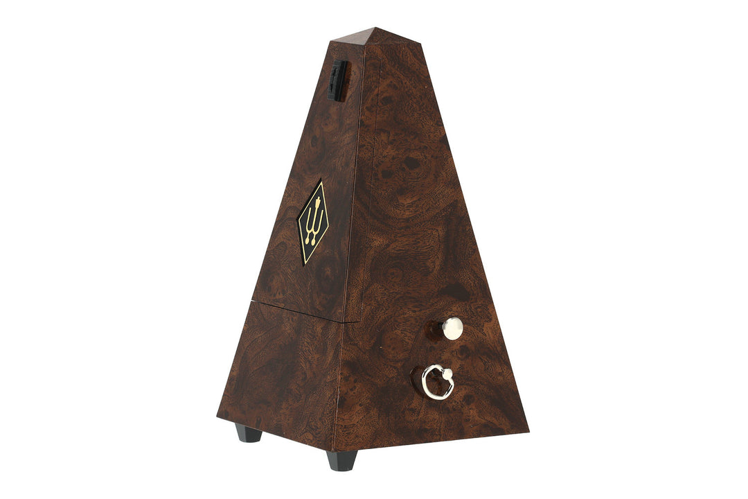 Wittner métronome forme pyramidale - bois de racine 855001
