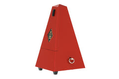 Métronome Wittner forme pyramide - Dark rouge mat 845201