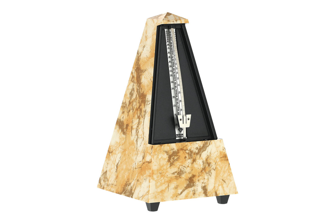 Wittner Métronome forme pyramide - marron clair 855104