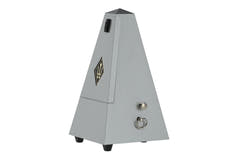 Wittner métronome forme pyramide - Siver mat brillant 855202