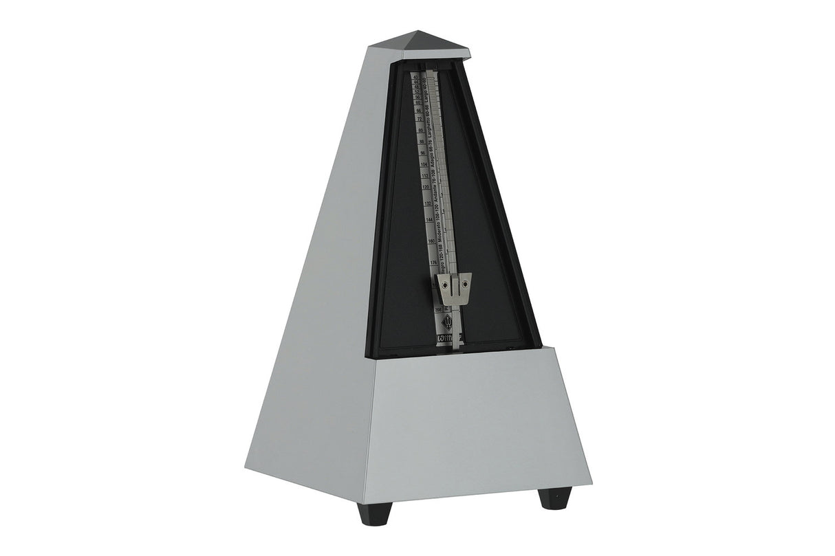 Wittner Metronome Pyramid shape - Siver matt bright 855202