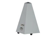 Wittner métronome forme pyramide - Siver mat brillant 855202