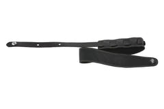 GEWA Premium Pattern 65 sangle de guitare avec Security Locks, noir grainé