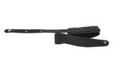 GEWA Premium Pattern 65 sangle de guitare avec Security Locks, noir grainé