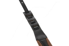 GEWA Guitares sangles Prestige 85 rembourrées avec verrous de sécurité - marron/noir