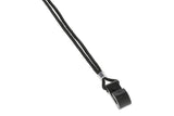 Fire & Stone sangle de rosace pour guitare classique, noire, 25 mm, sangle blanche