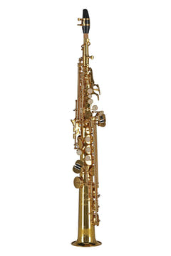 GEWA Ambition SS650 saxophone soprano en Sib, finition dorée