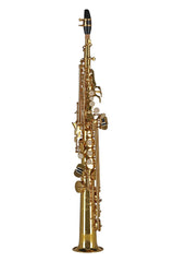 GEWA Ambition SS650 saxophone soprano en Sib, finition dorée