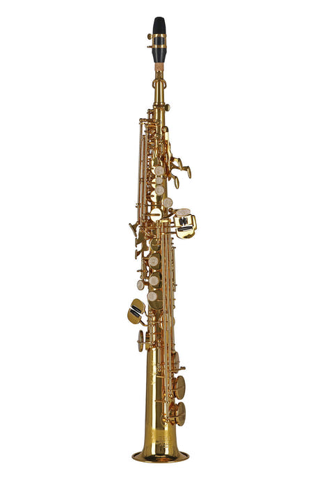 GEWA Ambition SS650 saxophone soprano en Sib, finition dorée