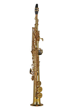 GEWA Ambition SS650 saxophone soprano en Sib, finition dorée
