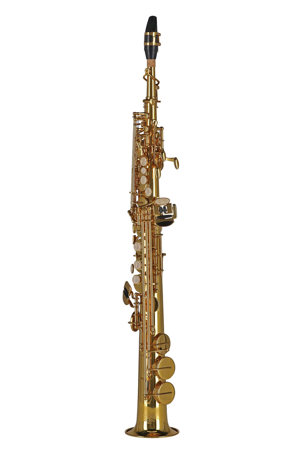 GEWA Ambition SS650 saxophone soprano en Sib, finition dorée