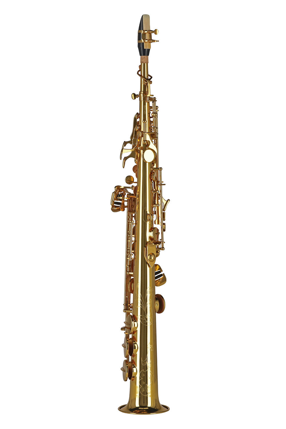 GEWA Ambition SS650 saxophone soprano en Sib, finition dorée
