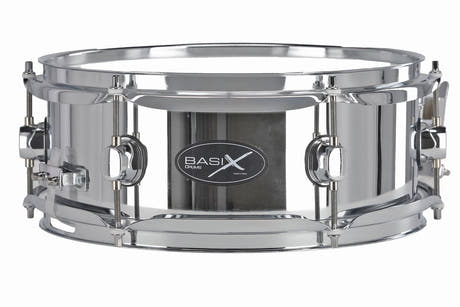 Basix Classic Steel caisse claire 12" x 4,5", acier chromé