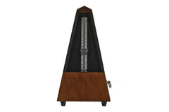 Wittner Métronome forme pyramide - Brun noisette mat 803M