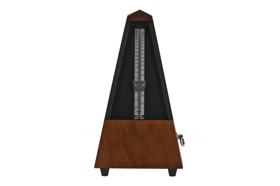 Wittner Métronome forme pyramide - Brun noisette mat 803M
