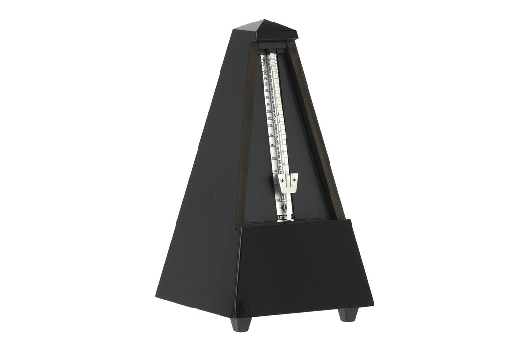 Wittner Métronome forme pyramidale - Black haute brillance 806