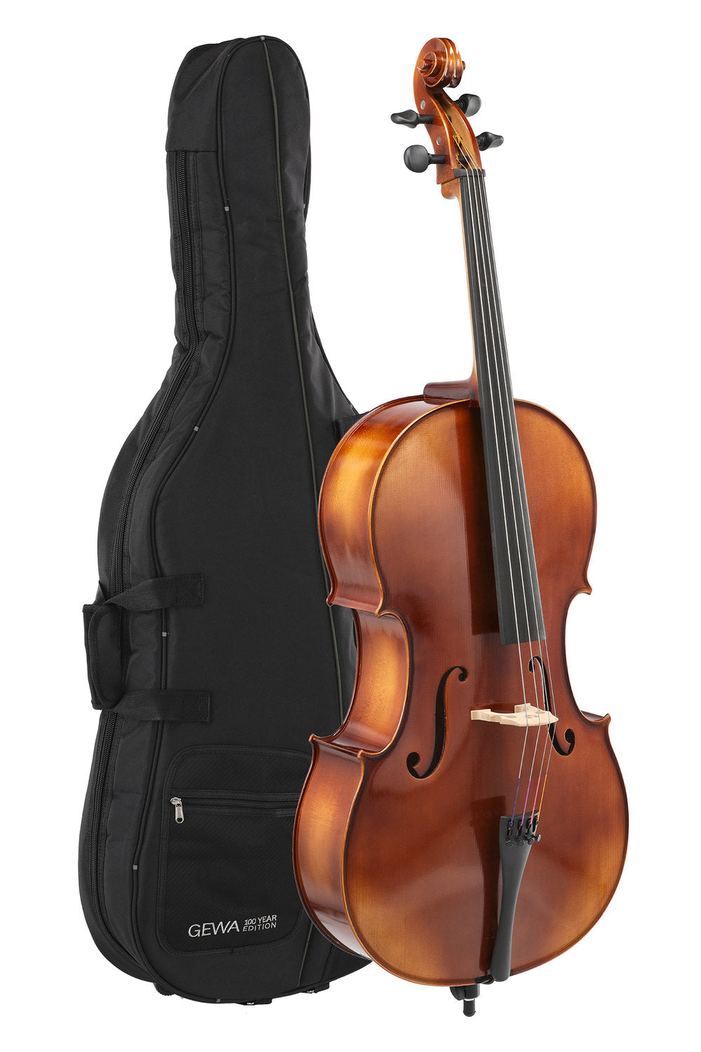 GEWA Anniversary violoncelle 1/4, monté avec archet, étui et colophane
