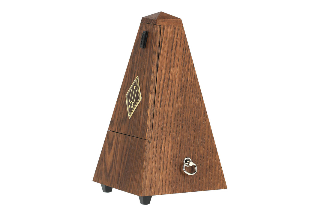Wittner Metronome en forme de pyramide - Oak brown matt 808