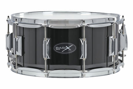 Basix Classic Wood caisse claire 14" x 6,5", peuplier, noire