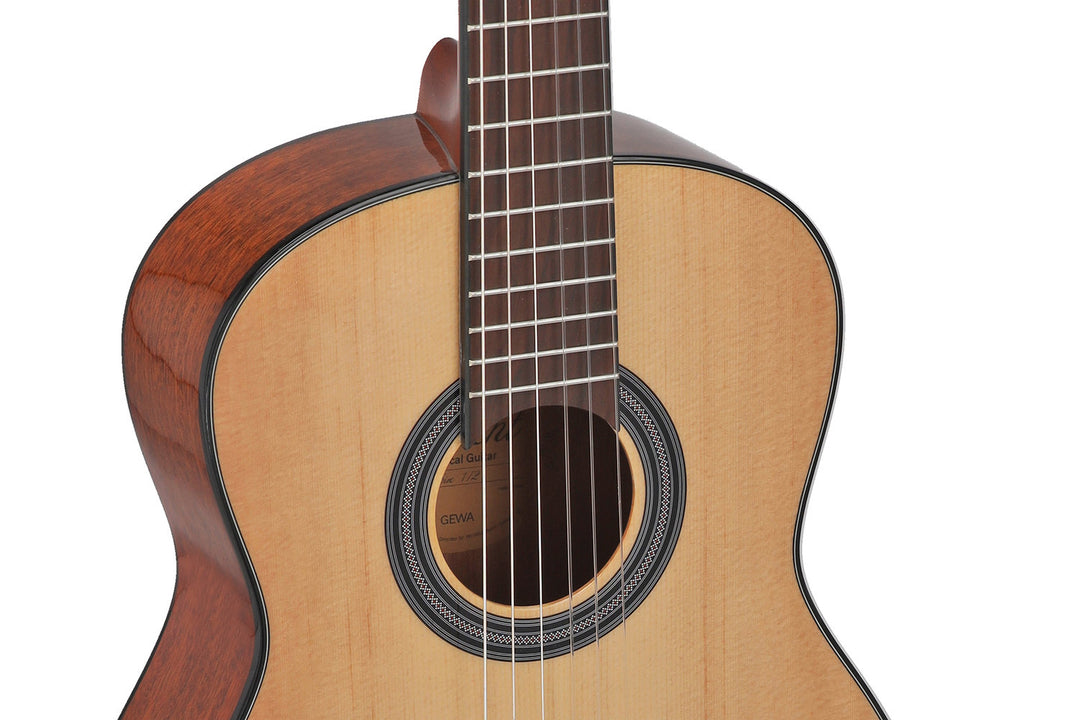 GEWA Guitare classique Student Natural - taille 1/2 nature