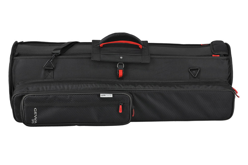 Housse de transport GEWA SPS pour 2 trombones basse, noire, Cordura 1680