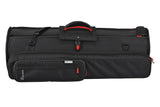 Housse de transport GEWA SPS pour 2 trombones basse, noire, Cordura 1680