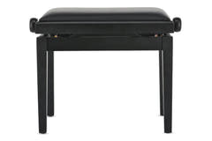 Banquette de piano GEWA Deluxe Vinyl - Black mate (assise Black)