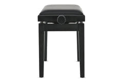 Banquette de piano GEWA Deluxe Vinyl - Black mate (assise Black)