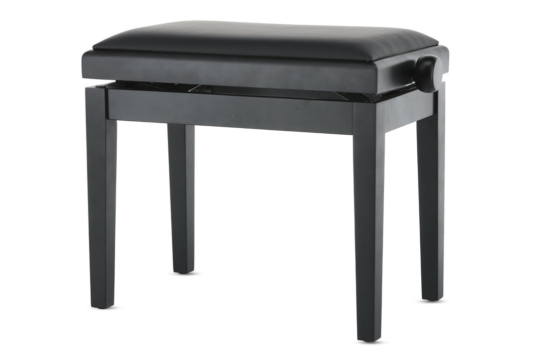 Banquette de piano GEWA Deluxe Vinyl - Black mate (assise Black)