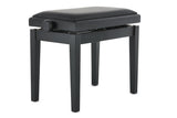 GEWA Piano bench Deluxe Vinyl - Black matt (Seat black)