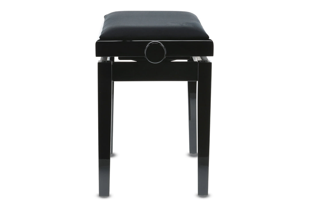 Banquette de piano GEWA Deluxe - Black brillante (assise Black)