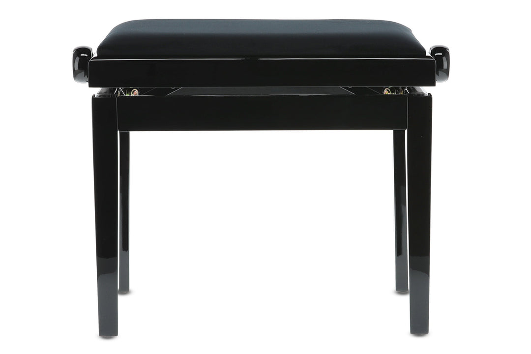Banquette de piano GEWA Deluxe - Black brillante (assise Black)