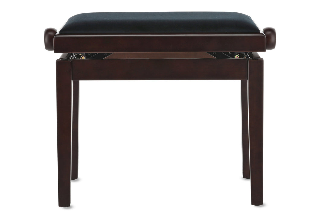 GEWA Banquette de piano Deluxe - palissandre mat (siège noir)